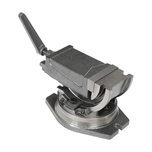 Maschinenschraubstock, Frasmaschinen Schraubstock 100mm, Maschinenklemme Trapezförmige Gewindespinde für Schleifmaschinen Fräsmaschinen Maschinenschraubstock, Frasmaschinen Schraubstock 100mm, Maschinenklemme Trapezförmige Gewindespinde für Schleifmaschinen Fräsmaschinen von MELAQULY