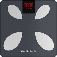 Melchioni Family - Intelligente Personenwaage mit App – 13 Messparameter, Kompatibel mit Alexa & Google Home, 180 kg Kapazität von MELCHIONI FAMILY