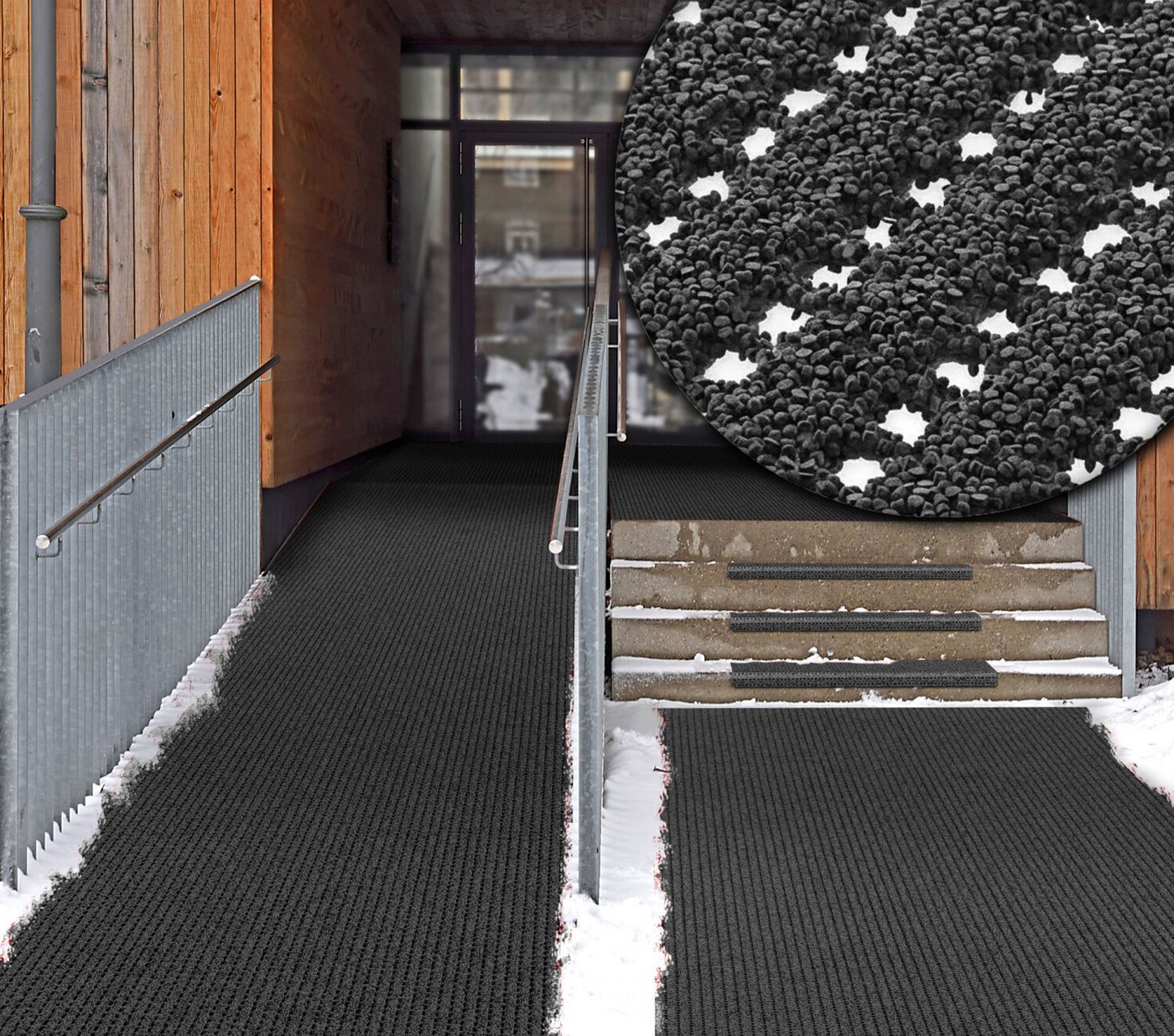 MELIUS VIVERE Antirutschmatte SafeStep Sicherheitsmatte PRO Basalt 1,20 x 0,50 Meter MELIUS VIVERE Antirutschmatte SafeStep Sicherheitsmatte PRO Basalt 1,20 x 0,50 Meter von MELIUS VIVERE