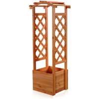 Rankhilfe Holz Rosensäule Pergola Spalier Rankgitter Pflanzkasten Rosenbogen - Melko Rankhilfe Holz Rosensäule Pergola Spalier Rankgitter Pflanzkasten Rosenbogen - Melko von MELKO