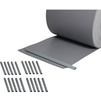 Melko Sichtschutzstreifen PVC Doppelstabmattenzaun 65m Zaunfolie Windschutz Zaun Streifen Blickdicht von MELKO