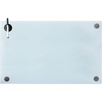 Whiteboard 100x60CM Memoboard Weiß Magnettafel Pinnwand Glasmagnettafel - Melko von MELKO