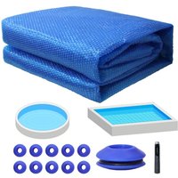 Pool Solarfolie Solarplane Solarheizung Abdeckplane Poolheizung Wärmeplane Ösen 800x500cm blau - Melko Pool Solarfolie Solarplane Solarheizung Abdeckplane Poolheizung Wärmeplane Ösen 800x500cm blau - Melko von MELKO