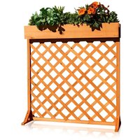 Rankkasten Holz Blumenkasten Rankgitter Spalier Rankhilfe Pflanzkasten Kübel - Melko Rankkasten Holz Blumenkasten Rankgitter Spalier Rankhilfe Pflanzkasten Kübel - Melko von MELKO