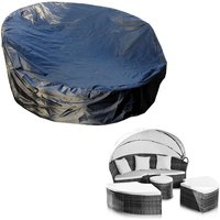 Schutzhülle Abdeckplane Plane Abdeckung Rattan Sonneninsel 182x76 Wetterschutz - Melko Schutzhülle Abdeckplane Plane Abdeckung Rattan Sonneninsel 182x76 Wetterschutz - Melko von MELKO