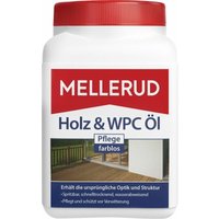 Mellerud - Holz & wpc Öl Pflege farblos 0,75 l Putz- & Pflegemittel von MELLERUD