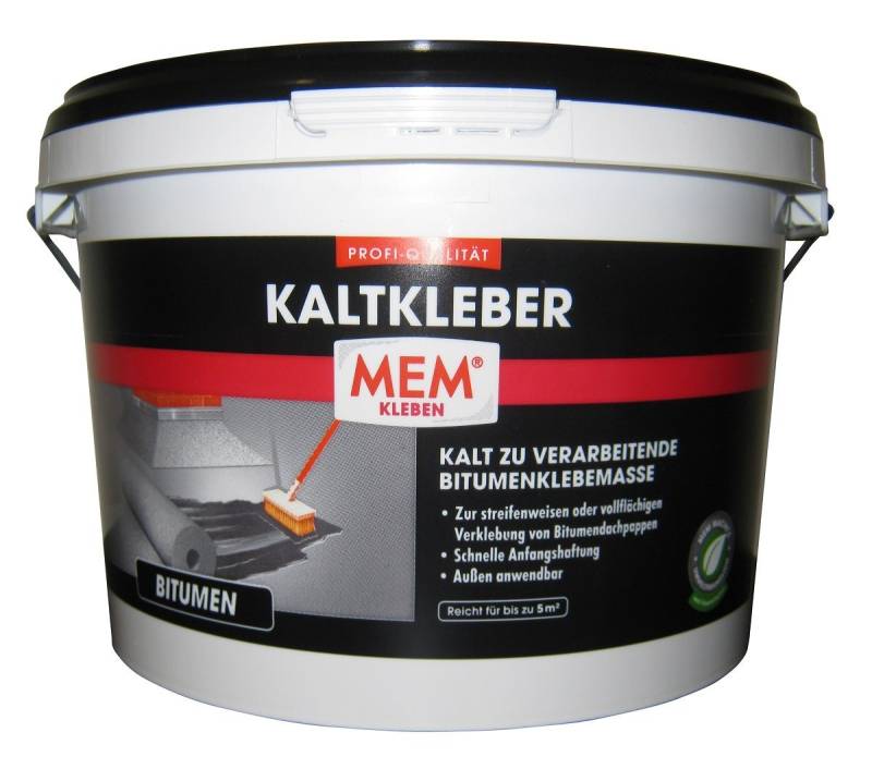 MEM Bauchemie Dichtstoff MEM Bitumen Kaltkleber, 3 Kg von MEM Bauchemie