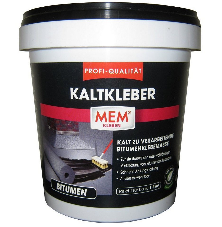 MEM Bauchemie Dichtstoff MEM Bitumen Kaltkleber, 800g von MEM Bauchemie