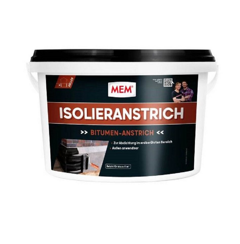 MEM Bauchemie Dichtstoff MEM Isolieranstrich Lösemittelfrei 10 Ltr von MEM Bauchemie