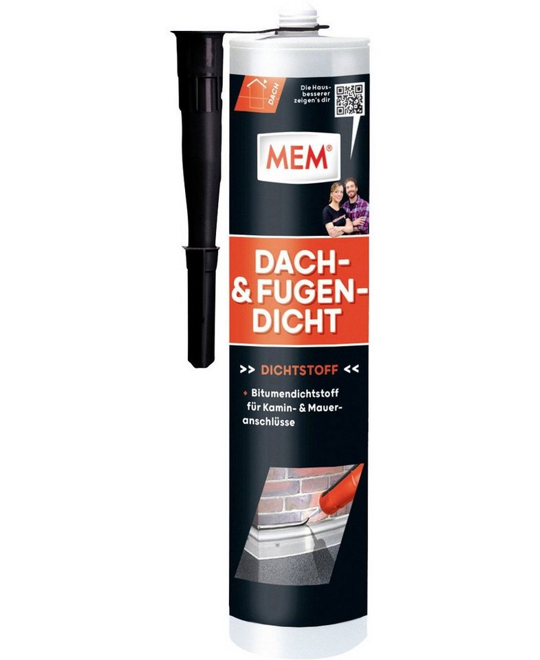 MEM Bauchemie Dichtungsband MEM Bitumen Dach- und Fugen-Dicht lmf 300 ml von MEM Bauchemie