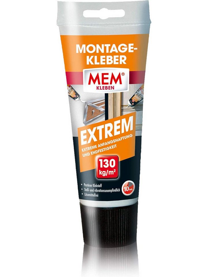 MEM Bauchemie Fliesenaufkleber MEM Montage-Kleber Extrem 70 g MEM Bauchemie Fliesenaufkleber MEM Montage-Kleber Extrem 70 g von MEM Bauchemie