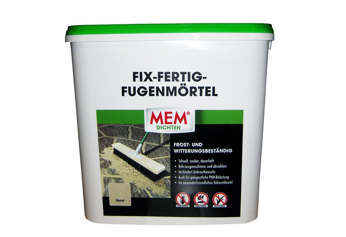 MEM Bauchemie Fugenmörtel MEM Fix Fertig Fugenmörtel Sand 12,5 Kg von MEM Bauchemie