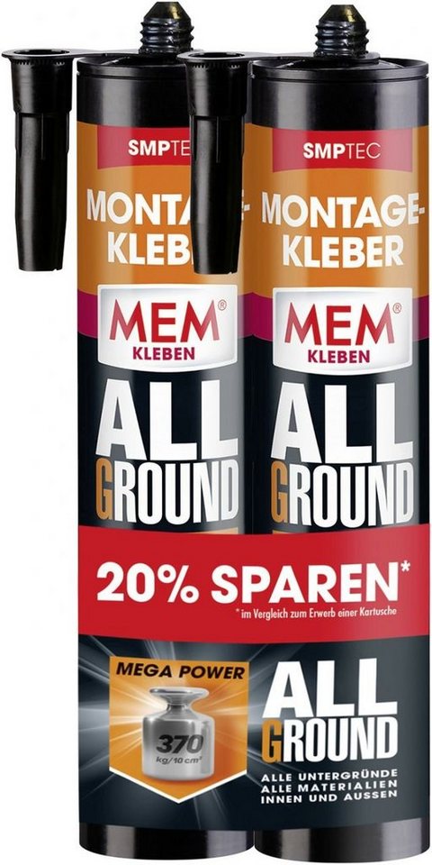 MEM Bauchemie Montagekleber MEM Montagekleber Mega Power 2x 450 g von MEM Bauchemie