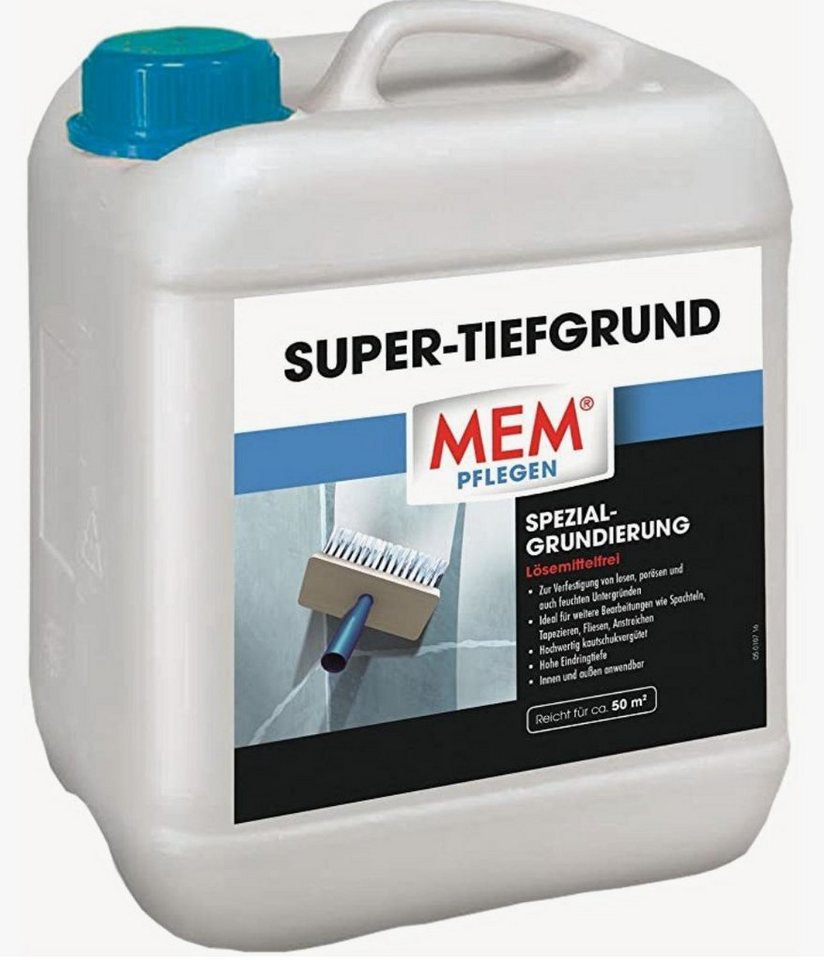 MEM Bauchemie Montagekleber MEM Super-Tiefgrund - Universalgrundierung, 10 Ltr von MEM Bauchemie