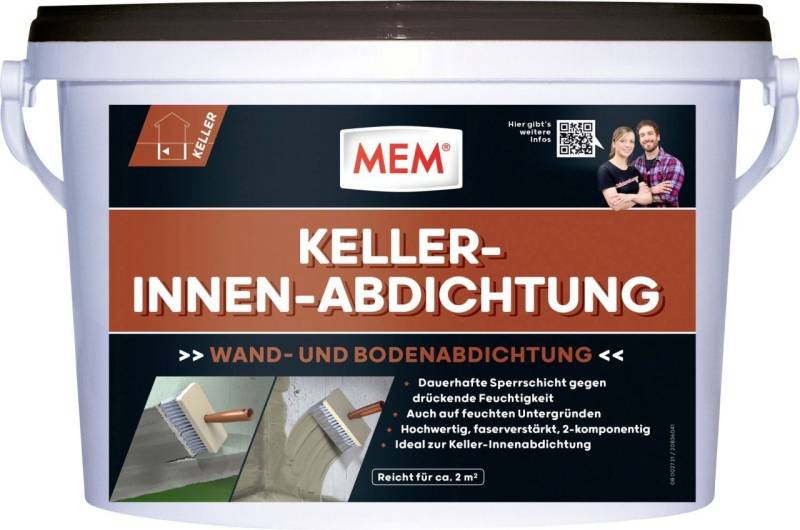 MEM Bauchemie Duschdichtung MEM Keller-Innen-Abdichtung 5 kg von MEM Bauchemie
