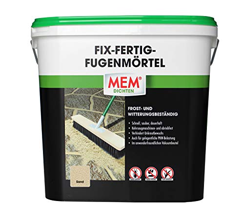 MEM Fix-Fertig-Fügenmörtel, Witterungsbeständig, Anwendungsfertig, Gegen Unkrautbewuchs, Sand, 12,5 kg MEM Fix-Fertig-Fügenmörtel, Witterungsbeständig, Anwendungsfertig, Gegen Unkrautbewuchs, Sand, 12,5 kg von MEM