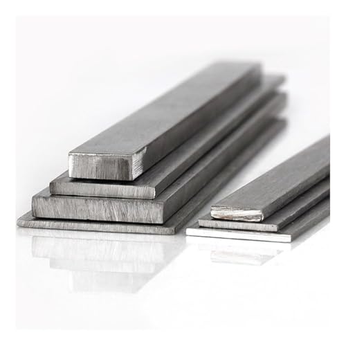 1 Stück 500 mm 316L Edelstahl Vierkantstange, Dicke 5 mm, Breite 10/15/20/25/30/40/50/60/80 mm, Metallstange, rechteckiger Streifen(5x30mm) von MEMEM