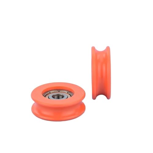 10 stücke 5x25x9mm Pom Delrin U Groove Pulley Guide Radlager Möbel Tür Moving von MEMEM