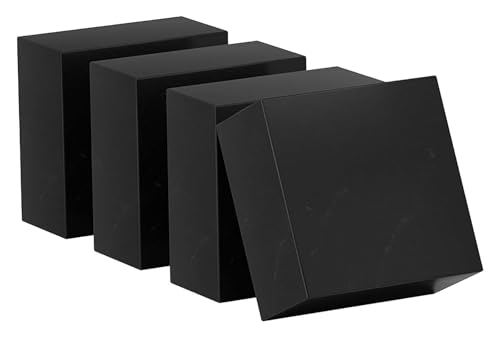 120 mm × 120 mm Gummipads, Dicke 3–10 mm, rutschfeste und stoßdämpfende Pads for Möbel, Maschinen, Heimwerkerprojekte, 4 Stück(4mm) von MEMEM