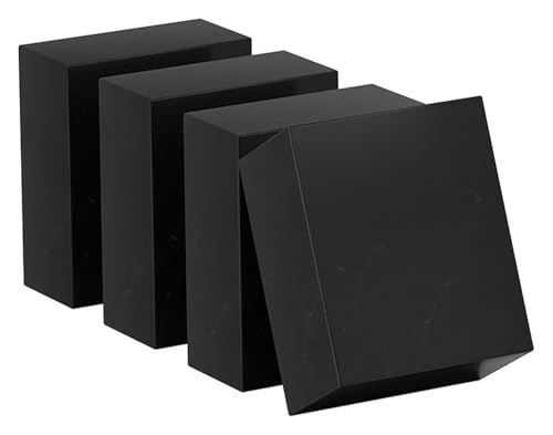 150 Mm × 150 Mm Gummipads Dicke 3 Mm-10 Mm Rutschfeste Und Stoßdämpfende Pads for Möbel, Maschinen, DIY-Projekte 4 Stück,3mm(3mm) von MEMEM