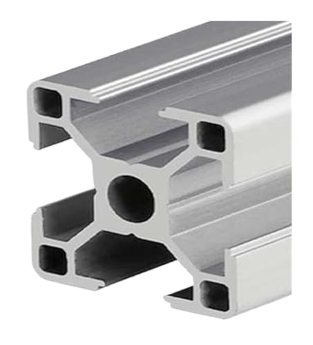 1PC 3030 Aluminiumprofil DIY Rahmen Linearschienenextrusion CNC 3D-Druckerteile Metall Extrudiertes Aluminium T-Nut Profil Framing(BS-8-3030W,450mm) von MEMEM