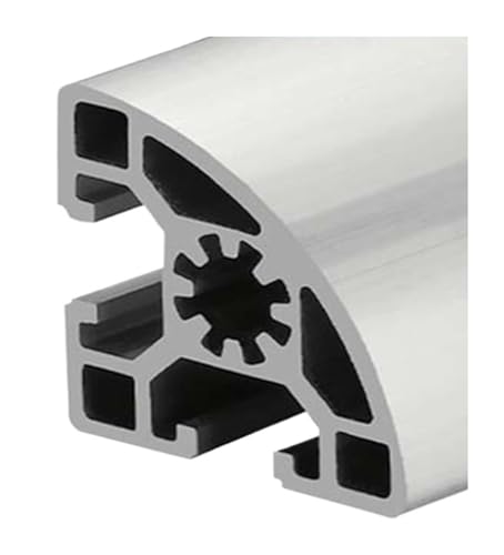 1PC 4040R 4545R 6630R Aluminiumprofil Linearschiene Extrusion Metallrahmen CNC 3D-Druckerteil(BS-8-4040R,800mm) von MEMEM