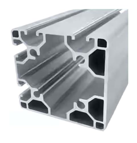 1PC 8080 Aluminium Profil Linear Schiene Extrusion DIY Rahmen Metall CNC 3D Drucker Teile(8-8080N2,900mm) von MEMEM