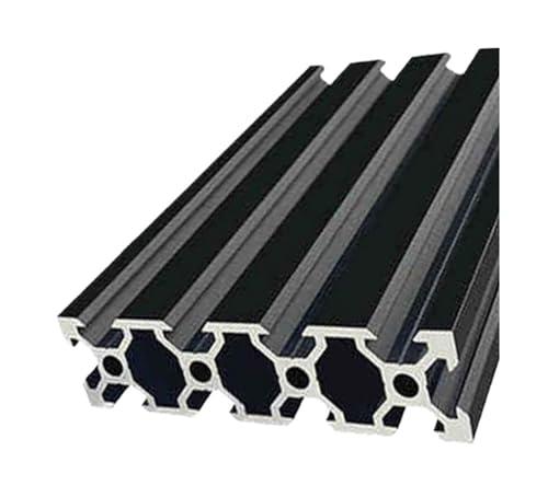 1PC V-slot 2060 2080 20100V Aluminium Profil Schwarz Linear Schiene Splitter Extrusion Profil CNC Rahmen 3D drucker Teile DIY(OB-2080V-b,350mm) von MEMEM