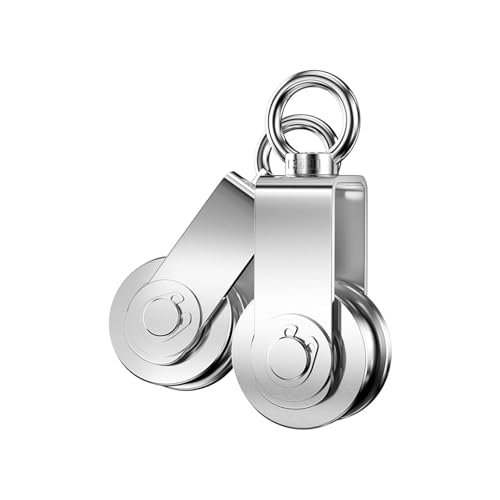 2Pcs Kabel Pulley Rad Edelstahl Swivel Block Stille Rotation Traktion for System Heben Gym von MEMEM