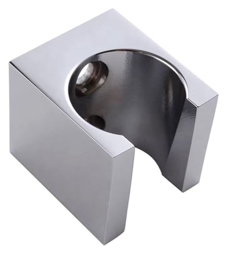 Duschkopfhalter, Vollkupfer-Duschhalterhalterung Chrom Silber 23 x 23 x 32 mm Handbrause Bidet-Sprühgerät Duschkopfhalter, Vollkupfer-Duschhalterhalterung Chrom Silber 23 x 23 x 32 mm Handbrause Bidet-Sprühgerät von MEMEM