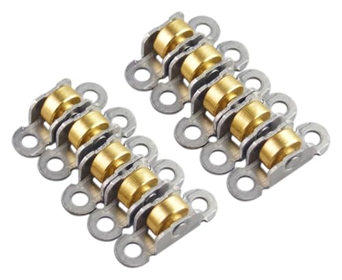 KIHENE 10 Stück/Los Schiebetüren und Fensterrollen Riemenscheibe Metallfenster Schweres Lager Schwenken Schranktürräder KIHENE 10 Stück/Los Schiebetüren und Fensterrollen Riemenscheibe Metallfenster Schweres Lager Schwenken Schranktürräder von MEMEM