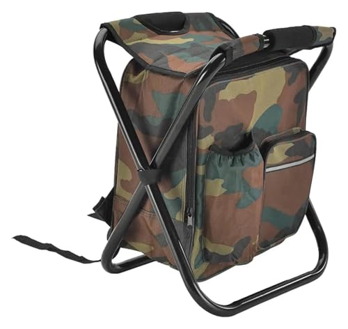 MEMEM Klappstuhl Angelstuhl Outdoor Camping Picknick Tragbarer Thermokühler Isolierter Rucksack Campingstuhl Reisemöbel MEMEM Klappstuhl Angelstuhl Outdoor Camping Picknick Tragbarer Thermokühler Isolierter Rucksack Campingstuhl Reisemöbel von MEMEM