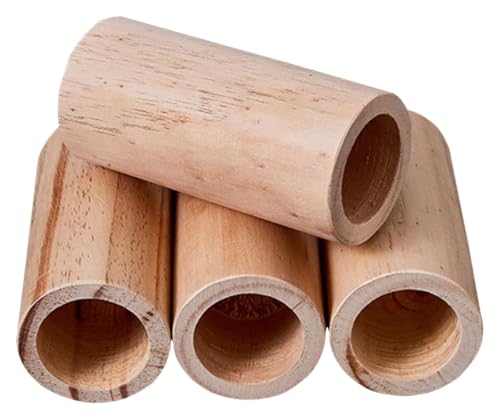 MEMEM Möbelerhöhung, Hochleistungs-Betterhöhungen, Möbelerhöhungen aus Massivholz, 4 Stück, Stuhlerhöhungen, Sofafüße, Möbelheber, Hebehöhe 5–15 cm(Ø5cmIncrease Height 10cm) von MEMEM