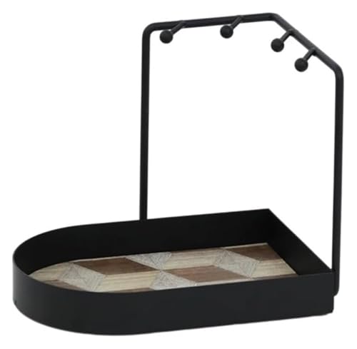 MEMEM Schlüsselständer Tablett Eingangsbereich Schlüssel Tablett Eisen Lagerung Rack Desktop Storage Tray for Desktop MEMEM Schlüsselständer Tablett Eingangsbereich Schlüssel Tablett Eisen Lagerung Rack Desktop Storage Tray for Desktop von MEMEM