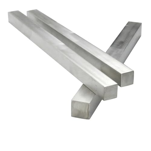Vierkantstange aus Edelstahl 304, 3 mm, 4 mm, 5 mm, 6 mm, 8 mm, 10 mm, 12 mm, 16 mm - 80 mm, Länge 500 mm, lineare Stahlwelle, 1 Stück(18x18mm) von MEMEM