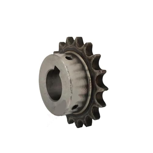Zahnrollenkettenrad, 1 Stück 12 24 Zähne 08B Industrieantriebskettenrad 45# Stahlkettenrad 12T 24T Keilnutbohrung 12 14 15 16 17 18 19 20 22 24-40 mm)(12 Teeth,24mm (keyway 8mm)) von MEMEM