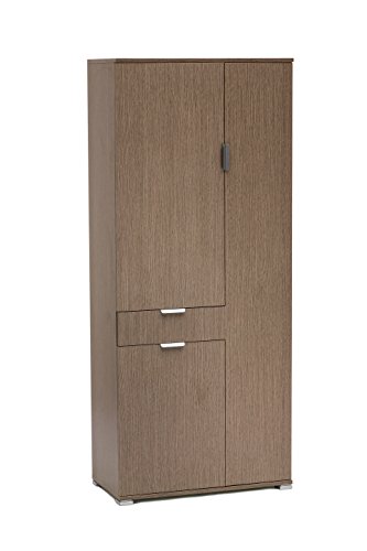 MeMi Me400BIA Schrank Modern 36.5x75x174 cm graue Eiche von MEMI