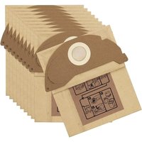 10 Stück Staubsaugerbeutel für Kärcher 6.904-322.0 Filterbeutel für MV2, WD2 von MEMKEY