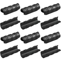 Memkey - 12 Stück Gewächshaus-Clips, 25 mm, Garten-Gewächshaus-Clips, hohe Temperaturbeständigkeit, Gewächshaus-Abdeckungsbefestigung, langlebig, von MEMKEY