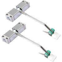 Memkey - 2 Stück Türschließer, automatischer Türschließer, mechanische Geschwindigkeitsregelung bis zu 40 kg, mit Inbusschlüssel und Schrauben Memkey - 2 Stück Türschließer, automatischer Türschließer, mechanische Geschwindigkeitsregelung bis zu 40 kg, mit Inbusschlüssel und Schrauben von MEMKEY