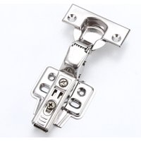2er-Pack langsam schließende Türscharniere für Küchenschränke, mit integriertem Soft-Close-Mechanismus (einfach zu installieren + abnehmbar) von MEMKEY