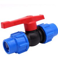 Bereit zum Absperren des Wasserhahnventils für 20 mm hdpe- oder Alkathen-Wasserrohre (20 mm (1/2 Zoll)). von MEMKEY