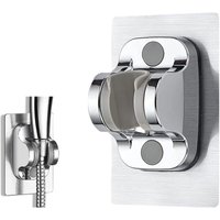 Memkey - Duschhalter,Ohne Bohren Handbrausehalter Wandmontierter Duschkopfhalter Universelle verstellbare Duschhalterung Badezimmerzubehör von MEMKEY