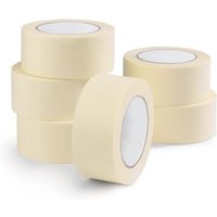Klebeband zum Abkleben und Lackieren – Hinterlässt keine Rückstände – Erhältlich in Packungen mit 6–48 mm x 50 m von MEMKEY