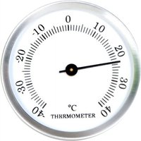 Kühlschrankthermometer für Gefrierschrank, -40 °C – 40 °C – großes Einzelzifferblatt – Gefrierschrank-Inkubator – Rahmen aus Aluminiumlegierung – Kühlschrankthermometer für Gefrierschrank, -40 °C – 40 °C – großes Einzelzifferblatt – Gefrierschrank-Inkubator – Rahmen aus Aluminiumlegierung – von MEMKEY