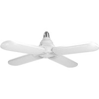 Memkey - LED-Deckenleuchte, 60 w, E27, AC95–265 v, vier superhelle LED-Decken-Hängelampen, faltbare Ventilatorlampe von MEMKEY
