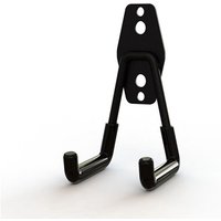 Memkey - 2er-Pack Garagen-Aufhängerhaken, doppelte Garagen-Aufbewahrungshaken, wandmontierter Fahrradhaken zum Organisieren von Werkzeugen, Treppen, von MEMKEY