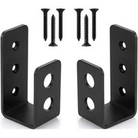 Memkey - 2er-Pack robuste Stahl-Türhalterung für 2 x 4 Türen, U-förmige Sicherheitsstange Memkey - 2er-Pack robuste Stahl-Türhalterung für 2 x 4 Türen, U-förmige Sicherheitsstange von MEMKEY