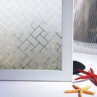 Anti-Peep-Fensterfolie, Anti-UV-elektrostatische Fensterfolie, selbstklebende Fensterfolie, Sichtschutz für Fenster, Zuhause, Büro, Badezimmer (45 x Anti-Peep-Fensterfolie, Anti-UV-elektrostatische Fensterfolie, selbstklebende Fensterfolie, Sichtschutz für Fenster, Zuhause, Büro, Badezimmer (45 x von MEMKEY