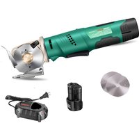 Memkey - Arbeitswerkzeuge 12-V-Lithiumbatterie Elektrische Schere Stoff Für Ledergewebe Schnurloser Elektroschneider Wiederaufladbares von MEMKEY